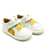 Old Soles Barewalk 8084 Smiley Toddler - Snow / Yellow